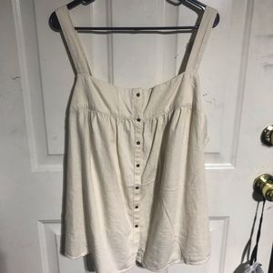NEW! Old Navy Plus Size Tank Top w/Button Detail